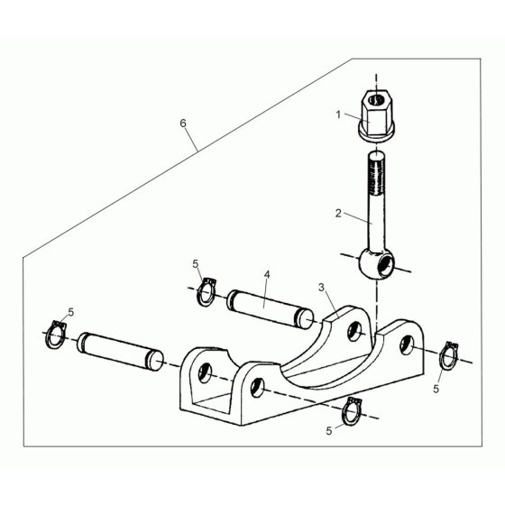 Clamp Assembly for Wacker PAR 10/2
