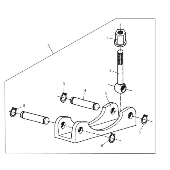 Clamp Assembly for Wacker PAR 45/2