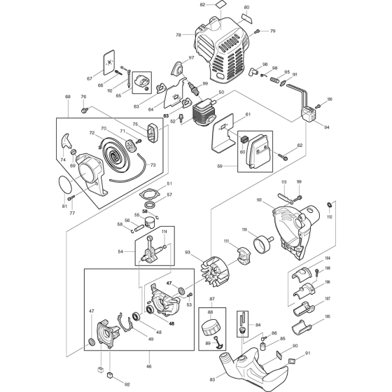 Cylinder Crankcase Assembly