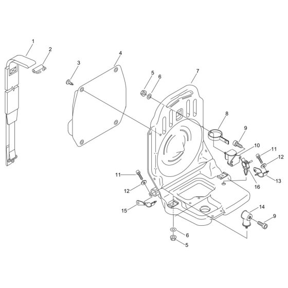 Harness for ECHO PB-755