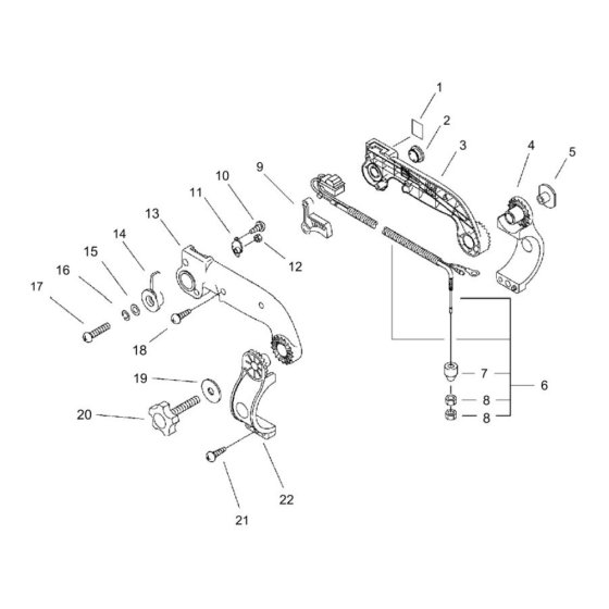 Throttle for ECHO PB-755