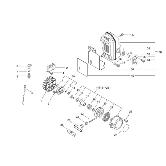 ECHO PB-760LN Parts