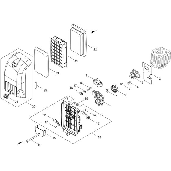 Air Cleaner & Carburetor