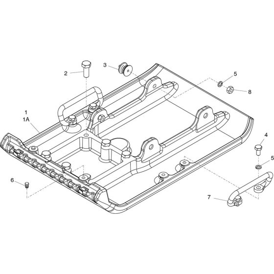 Baseplate Assembly for Belle PCX