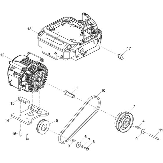 Motor & Drive Kit for Belle PCX