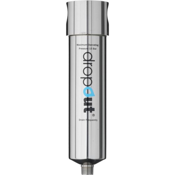PCL Dropout Water Separator S/Steel, 900 L/Min, 1/4" Ports - PDO600S