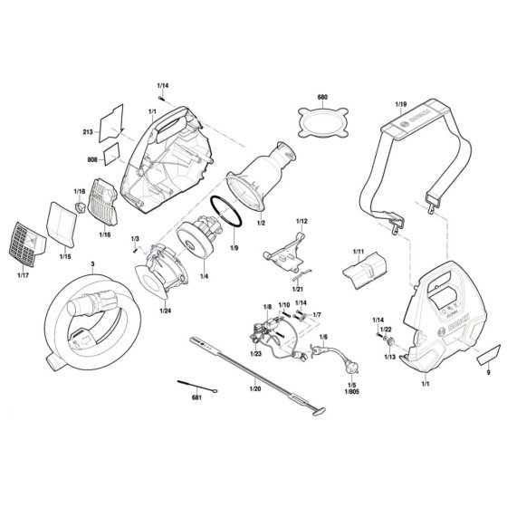 Spray Pistol Assembly