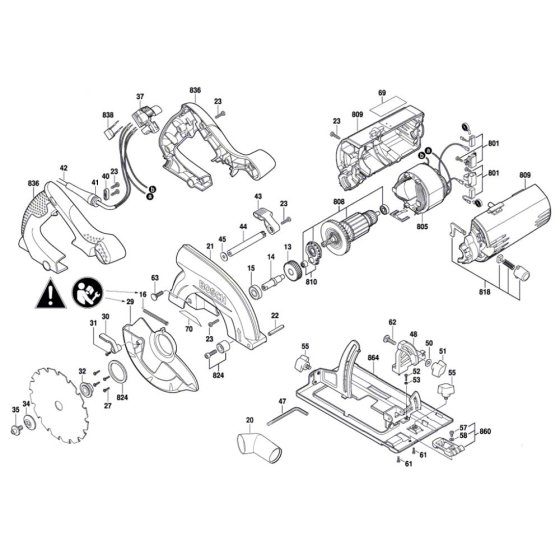 Circular Hand Saw Assembly