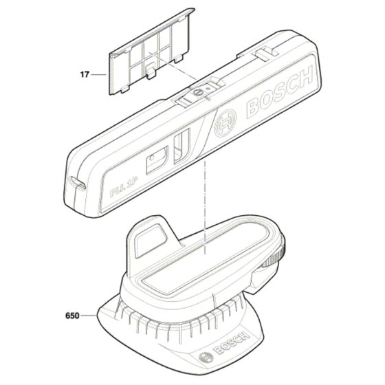 Laser Cross Level Assembly
