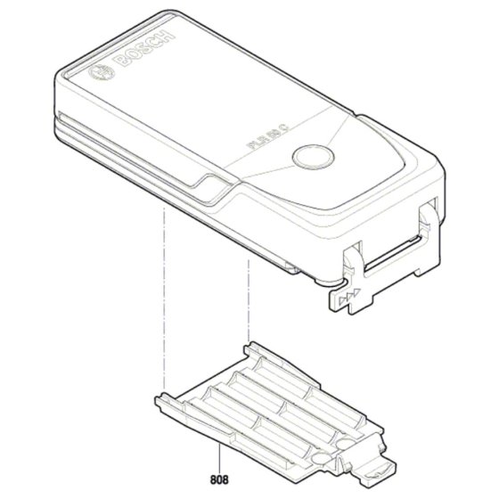 Distance Measuring Unit for Bosch PLR 50