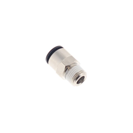 PCL Stud Coupling R 1/8" Male Thread to 6mm Tube - Brass, Corrosion Resistant