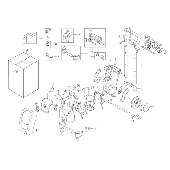 Nilfisk POSEIDON 1-20X Assembly