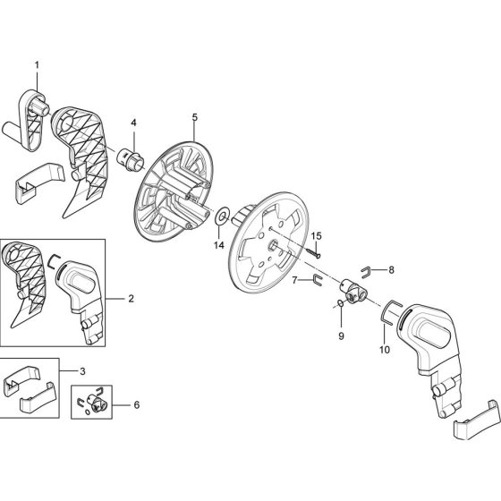 Hose Reel Assembly for Nilfisk