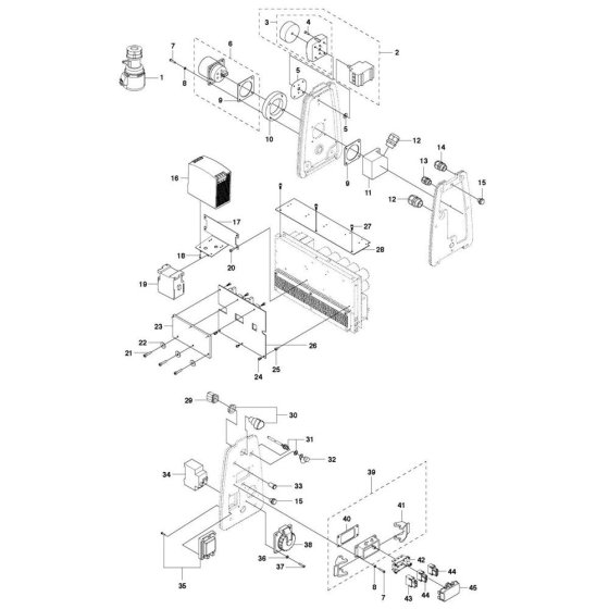Electrical Assembly for Husqvarna