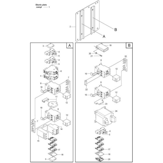 Electrical Assembly for Husqvarna