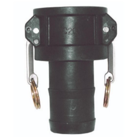 3/4" Type C Camlock X Hosetail Polyprop