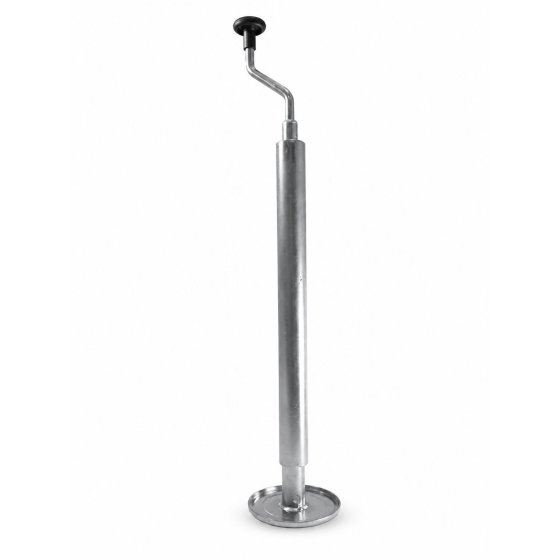 48mm Telescopic Trailer Prop Stand, 400-650mm, 110mm Base, 150kg