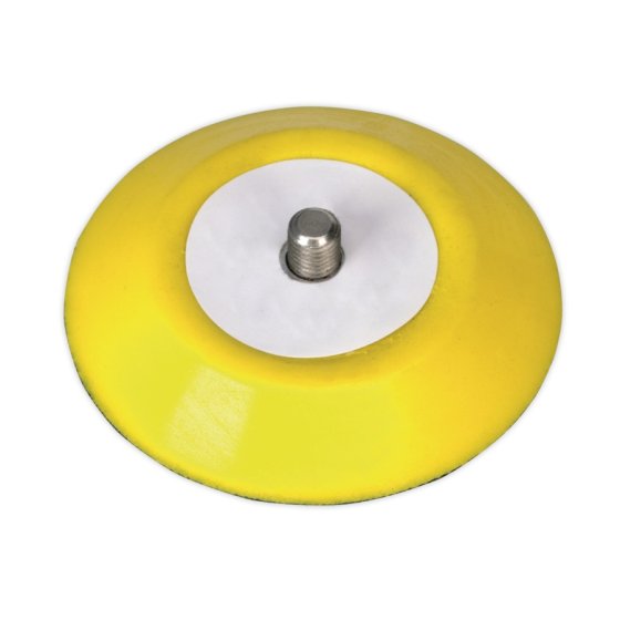 Hook & Loop Backing Pad Dia.71mm M6 x 1mm Sealey Part No. PTC75VAM6