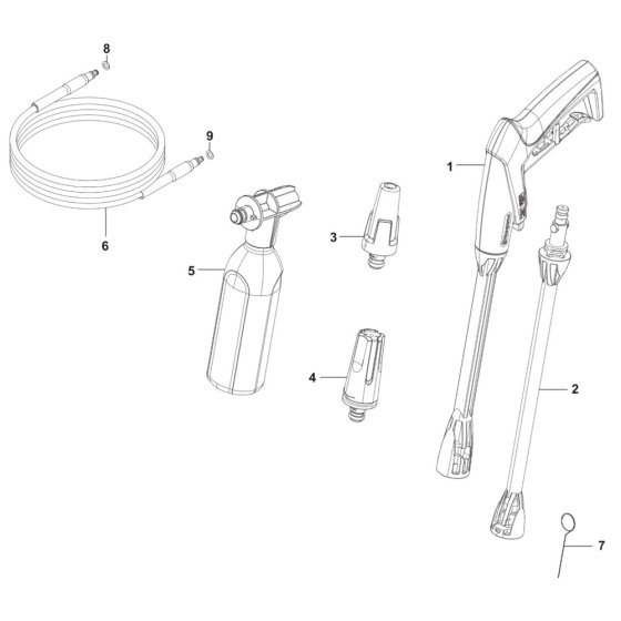Husqvarna PW 130 Accessories