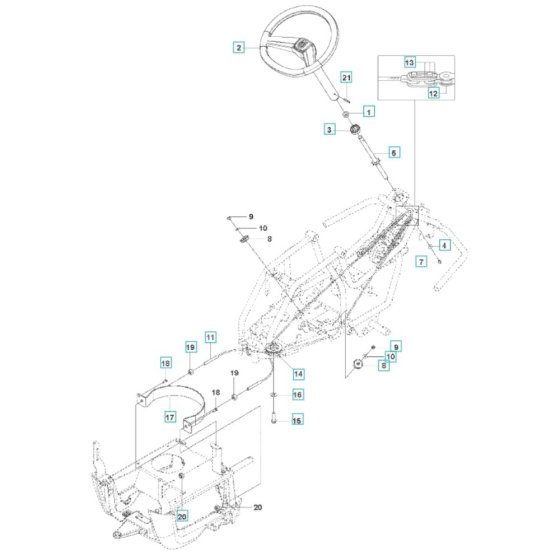 Steering Assembly for R 112iC
