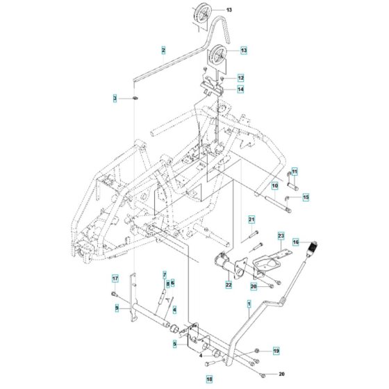 Mower/Deck Lift Assembly