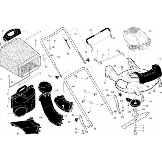 Frame & Engine Assembly