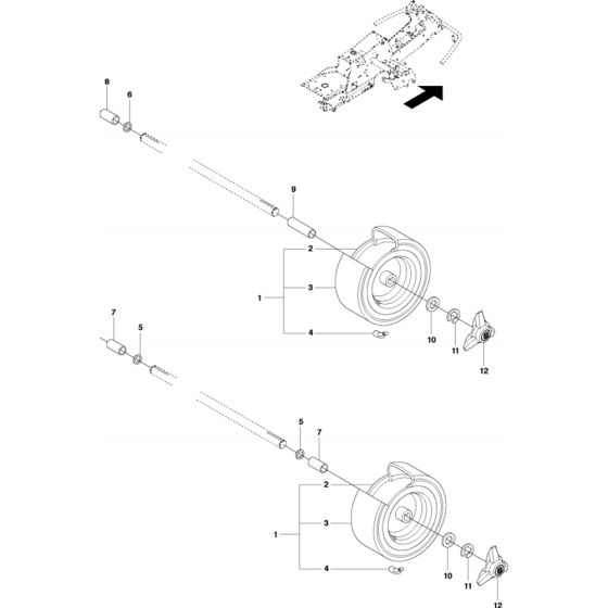 Wheels and Tyres Assembly