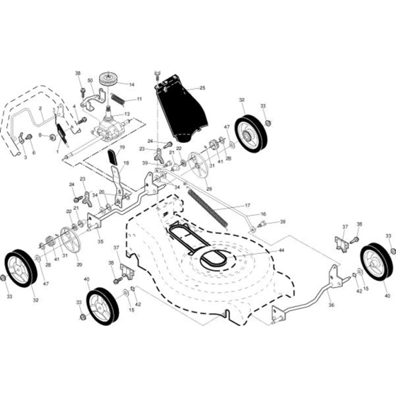 Drive Assembly for R52 S