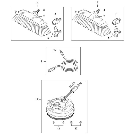 Stihl RE 119 Accessories