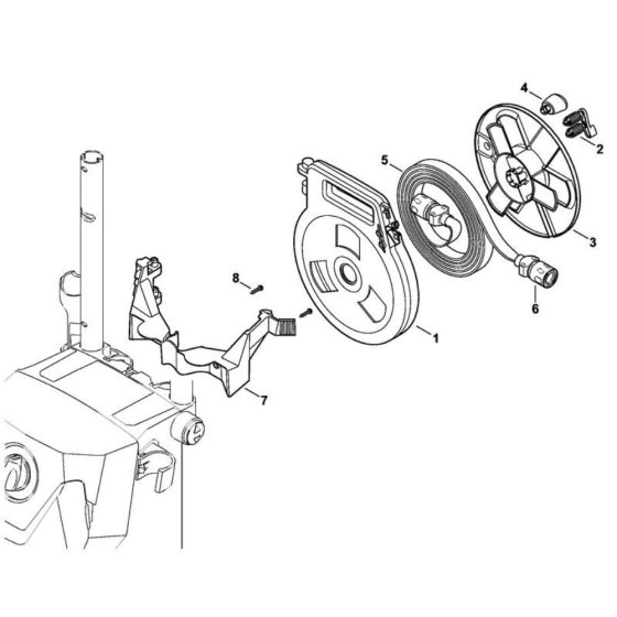 Flat Hose with Reel