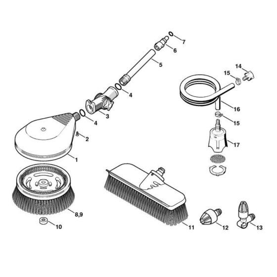 Stihl RE 129 PLUS Parts
