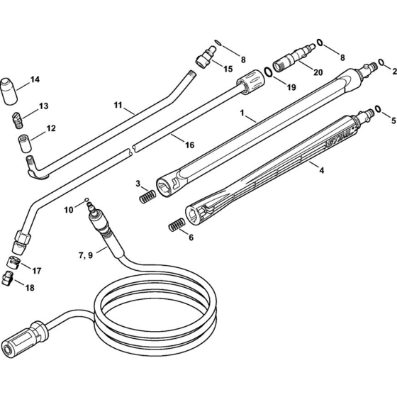 Stihl RE 108 Accessories
