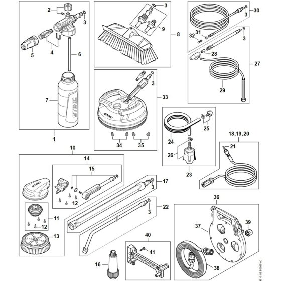 Stihl RE 150 PLUS Accessories
