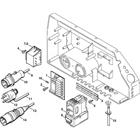 Control Box-1 for Stihl RE640W