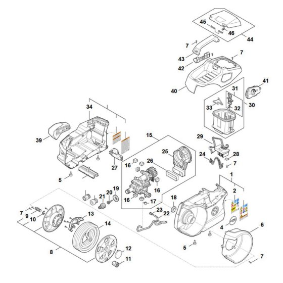 Hose Reel for Stihl REA 60