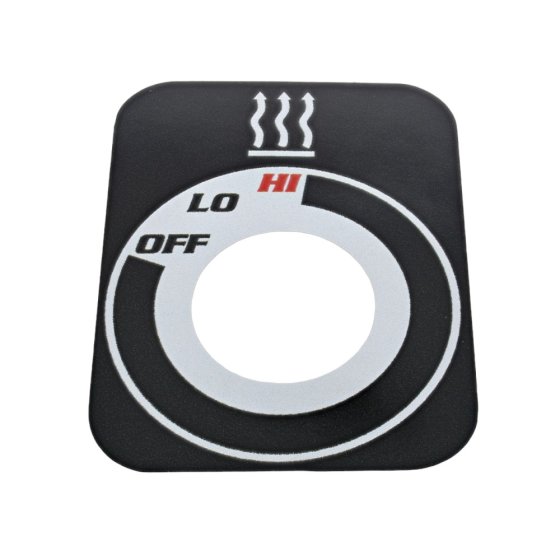 Label, Heater for Kubota KX016-4, KX36-3 Mini Excavators - RG138 57420