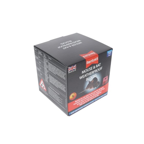 Rat & Mouse Weatherproof Blocks Tub of 5
