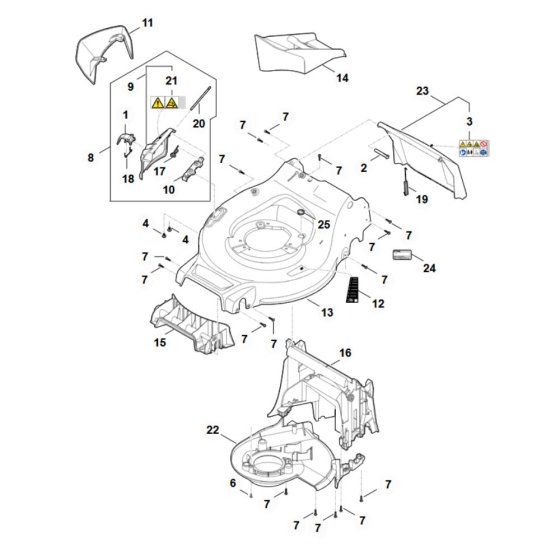 Stihl RMA 243.3 Housing