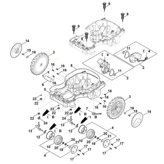 Lower Housing Chassis