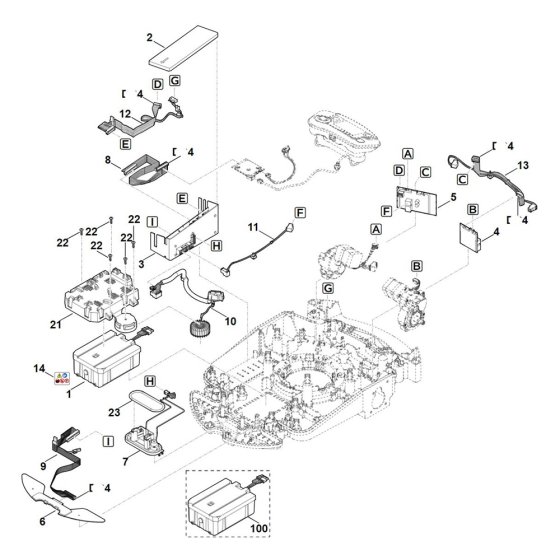 Electric Equipment for Stihl RMI 632.1 P