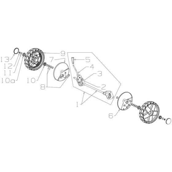 Morrison Rocket SP Wheel Assembly