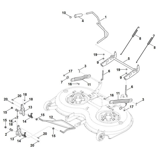 Height Adjustment for Stihl Mower