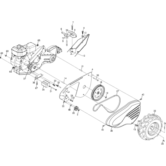 Mainframe Left Side Assembly