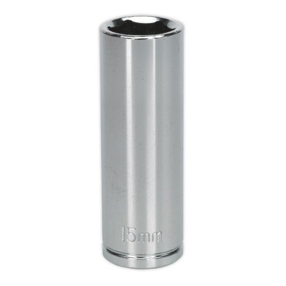 WallDrive Socket 15mm Deep 3/8"Sq Drive Sealey Part No. S0593