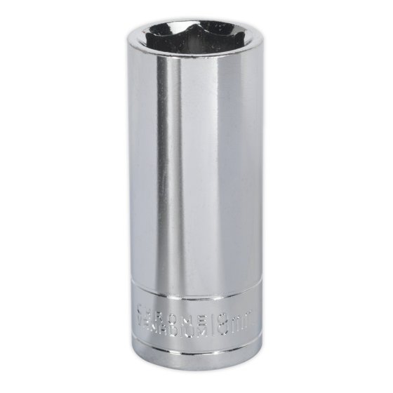 WallDrive Socket 18mm Deep 3/8"Sq Drive Sealey Part No. S0596
