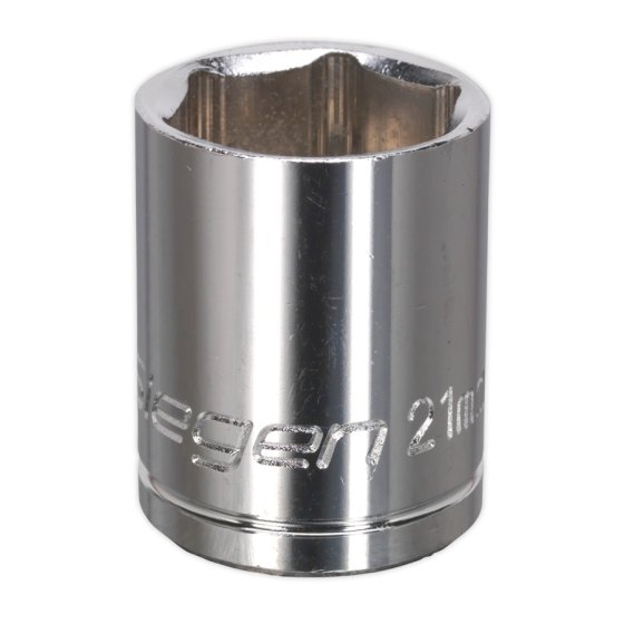 WallDrive Socket 21mm 1/2"Sq Drive Sealey Part No. S0658