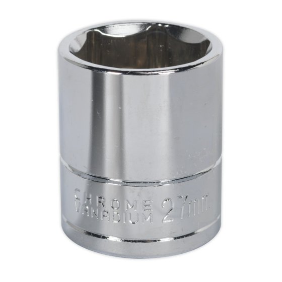 WallDrive Socket 27mm 1/2"Sq Drive Sealey Part No. S0663