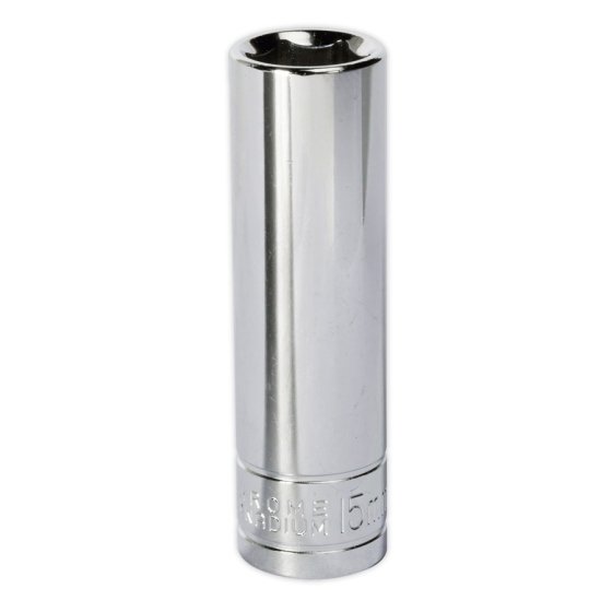 WallDrive Socket 15mm Deep 1/2"Sq Drive Sealey Part No. S0671