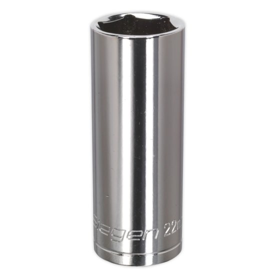 WallDrive Socket 22mm Deep 1/2"Sq Drive Sealey Part No. S0677