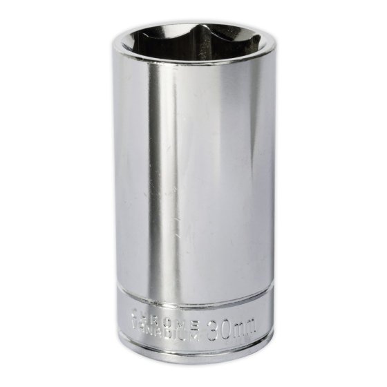 WallDrive Socket 30mm Deep 1/2"Sq Drive Sealey Part No. S0682